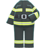 Firefighter Uniform Animal Crossing New Horizons | ACNH Items - ACNHMALL