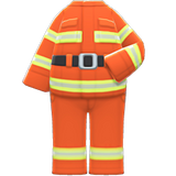 Firefighter Uniform Animal Crossing New Horizons | ACNH Items - ACNHMALL