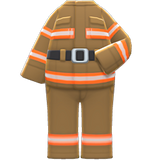 Firefighter Uniform Animal Crossing New Horizons | ACNH Items - ACNHMALL