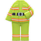 Firefighter Uniform Animal Crossing New Horizons | ACNH Items - ACNHMALL