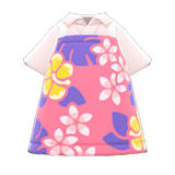 Hawaiian-Print Apron Animal Crossing New Horizons | ACNH Items - ACNHMALL