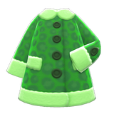 Animal-Print Coat Animal Crossing New Horizons | ACNH Items - ACNHMALL