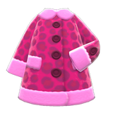 Animal-Print Coat Animal Crossing New Horizons | ACNH Items - ACNHMALL
