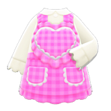 Heart Apron Animal Crossing New Horizons | ACNH Items - ACNHMALL