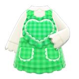 Heart Apron Animal Crossing New Horizons | ACNH Items - ACNHMALL