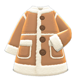 Faux-Shearling Coat Animal Crossing New Horizons | ACNH Items - ACNHMALL