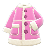 Faux-Shearling Coat Animal Crossing New Horizons | ACNH Items - ACNHMALL