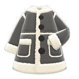 Faux-Shearling Coat Animal Crossing New Horizons | ACNH Items - ACNHMALL