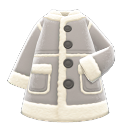 Faux-Shearling Coat Animal Crossing New Horizons | ACNH Items - ACNHMALL