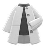 Collarless Coat Animal Crossing New Horizons | ACNH Items - ACNHMALL