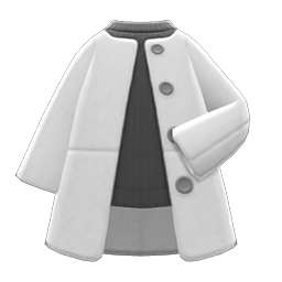 Collarless Coat Animal Crossing New Horizons | ACNH Items - ACNHMALL