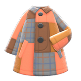 Patchwork Coat Animal Crossing New Horizons | ACNH Items - ACNHMALL