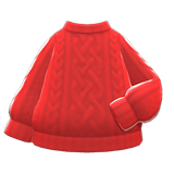 Aran-Knit Sweater Animal Crossing New Horizons | ACNH Items - ACNHMALL