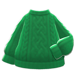 Aran-Knit Sweater Animal Crossing New Horizons | ACNH Items - ACNHMALL