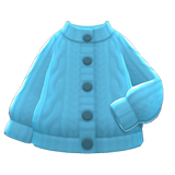 Aran-Knit Cardigan Animal Crossing New Horizons | ACNH Items - ACNHMALL