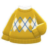 Argyle Sweater Animal Crossing New Horizons | ACNH Items - ACNHMALL