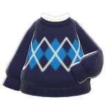 Argyle Sweater Animal Crossing New Horizons | ACNH Items - ACNHMALL