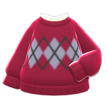 Argyle Sweater Animal Crossing New Horizons | ACNH Items - ACNHMALL