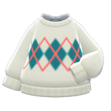 Argyle Sweater Animal Crossing New Horizons | ACNH Items - ACNHMALL