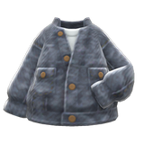 Acid-Washed Jacket Animal Crossing New Horizons | ACNH Items - ACNHMALL