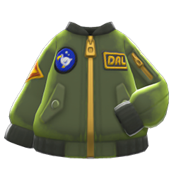 DAL Pilot Jacket Animal Crossing New Horizons | ACNH Items - ACNHMALL