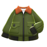 Flight Jacket Animal Crossing New Horizons | ACNH Items - ACNHMALL