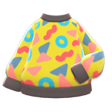 Retro Sweater Animal Crossing New Horizons | ACNH Items - ACNHMALL