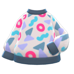 Retro Sweater Animal Crossing New Horizons | ACNH Items - ACNHMALL
