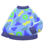 Retro Sweater Animal Crossing New Horizons | ACNH Items - ACNHMALL