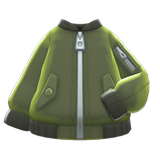 Bomber-Style Jacket Animal Crossing New Horizons | ACNH Items - ACNHMALL