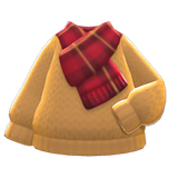 Checkered Muffler Animal Crossing New Horizons | ACNH Items - ACNHMALL