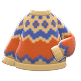 Yodel Sweater Animal Crossing New Horizons | ACNH Items - ACNHMALL
