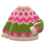 Yodel Sweater Animal Crossing New Horizons | ACNH Items - ACNHMALL
