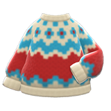Yodel Sweater Animal Crossing New Horizons | ACNH Items - ACNHMALL
