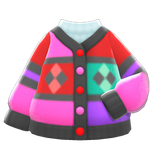 Flashy Cardigan Animal Crossing New Horizons | ACNH Items - ACNHMALL