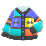 Flashy Cardigan Animal Crossing New Horizons | ACNH Items - ACNHMALL