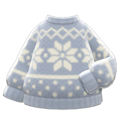 Snowy Sweater Animal Crossing New Horizons | ACNH Items - ACNHMALL