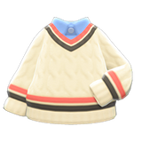 Tennis Sweater Animal Crossing New Horizons | ACNH Items - ACNHMALL