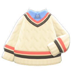 Tennis Sweater Animal Crossing New Horizons | ACNH Items - ACNHMALL