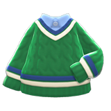Tennis Sweater Animal Crossing New Horizons | ACNH Items - ACNHMALL