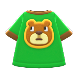 Bear Tee Animal Crossing New Horizons | ACNH Items - ACNHMALL