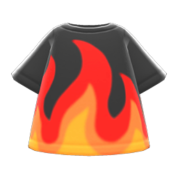 Flame Tee Animal Crossing New Horizons | ACNH Items - ACNHMALL