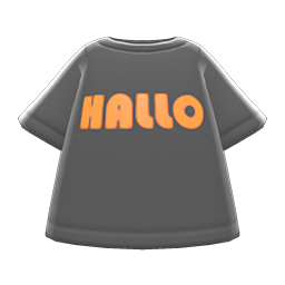 Hallo Tee Animal Crossing New Horizons | ACNH Items - ACNHMALL