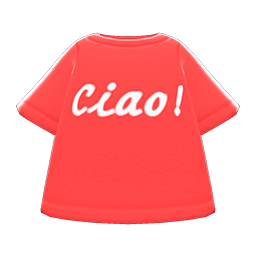 Ciao Tee Animal Crossing New Horizons | ACNH Items - ACNHMALL