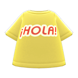 Hola Tee Animal Crossing New Horizons | ACNH Items - ACNHMALL