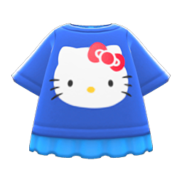 Hello Kitty Tee Animal Crossing New Horizons | ACNH Items - ACNHMALL