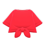 Front-Tie Tee Animal Crossing New Horizons | ACNH Items - ACNHMALL