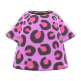 Leopard Tee Animal Crossing New Horizons | ACNH Items - ACNHMALL