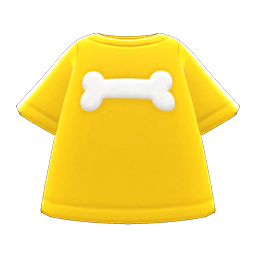 Bone Tee Animal Crossing New Horizons | ACNH Items - ACNHMALL
