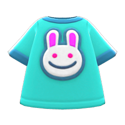 Rabbit Tee Animal Crossing New Horizons | ACNH Items - ACNHMALL